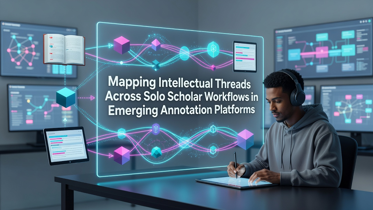 Mapping Intellectual Threads Across Solo Scholar Workflows in Emerging Annotation Platforms